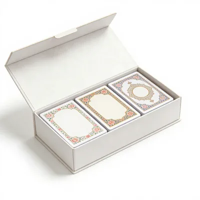 Premium Quality Custom Logo Islamic Dua Cards Positive Affirmation Flash Cards Rounded Corner Quran Learning Cards