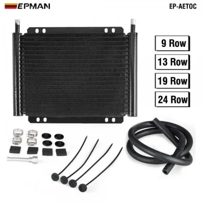 ADDCO EPMAN Car Racing 9 Row 13 Row 19 Row 24 Row Series 8000 Plate & Fin Transmission Cooler Kit EP-AETOC
