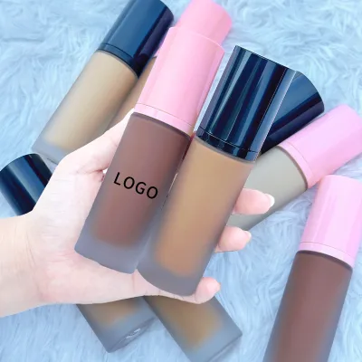 Wholesale 24 hr Long Lasting Light Weight Foundation Luminous Private Label Waterproof Makeup Liquid Foundation Makeup Bulk