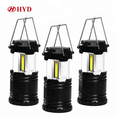 COB LED Pop up Collapsible Telescopic Fishing Rod Outdoor Camping Lamp Camping Light Lamps and Lanterns
