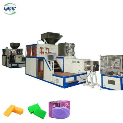 Factory Supply Soap Manufacturing Plant Make Machine Automatic Soap Making Complet Line