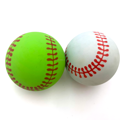 Hot Selling High Bouncing Rubber Baseball Hollow Rubber Baseball Rubber Squash Balls