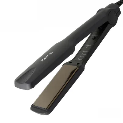 Professional Black Splint Ceramic Quick Heat Constant Temperature Straight Plate Clip Lazy Straightener Hair Iron