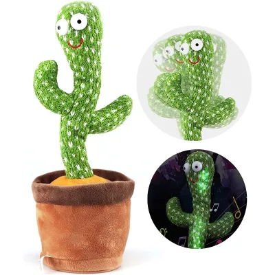 Dancing Cacti Writhing Singing and Dancin Birthday Gift Swinging Multifunctional Sand Sculpture