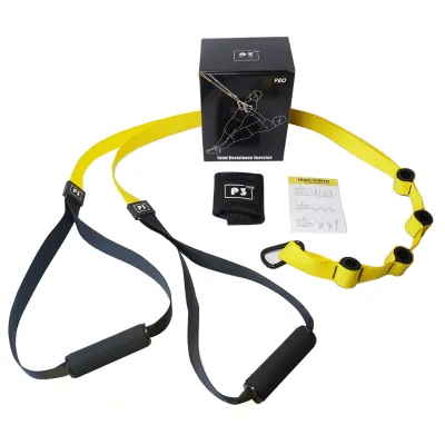 THYFIT Gym Fitness Body Workout Resistance Exercise Training Straps P3-4 Suspension Trainer Kit