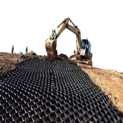 UV Resistant Polymer Geocell | 20+ Years Lifespan for Landscaping, Retaining Walls & Infrastructure Reinforcement