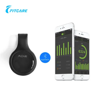 Fitcare PE805A Stainless Steel Wireless for 4.0 Sensor Smart Activity Tracker Ankle Pedometer IPX4 Waterproof