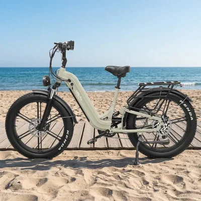 EMOKO Factory Direct New Electric Bike 26 Inch Fat Tyre 48V 20Ah Battery Removable With Key Dual Shock Absorber Ebike