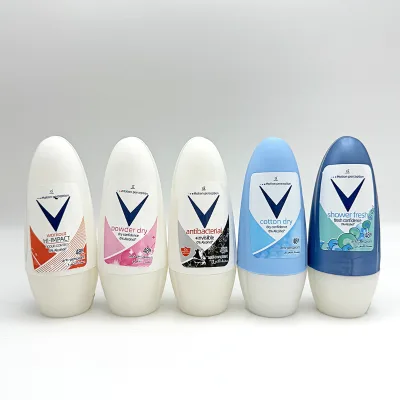 Manufacturers 50ml Natural Long Lasting Antiperspirant Female Body Underarm Ball Antiperspirant Dry Confidence Deodorant