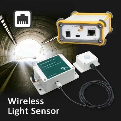 IOT wireless light sensor light outdoor Battery Powered smart 4-20ma wireless transmitter Wireless Smart Data Logger
