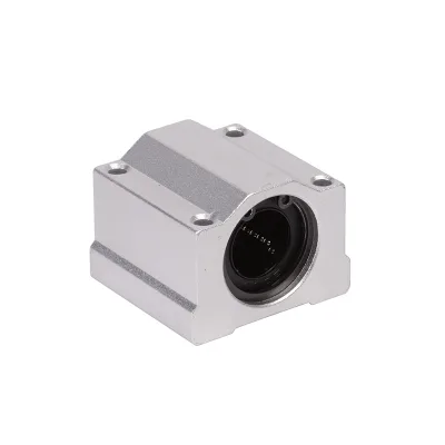 Lengthened SCS8 10 12 16 20 25 30SC Linear Optical Axis Slider Guide Rail Box Bearing Fixed Seat for Printing Shops