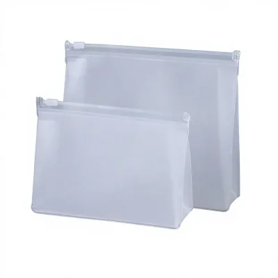 PVC Toiletry Bag Cosmetic Organizer Frosted Underwear and Sock Storage Waterproof Zip-Lock Bag Household Model 010 Dongguan