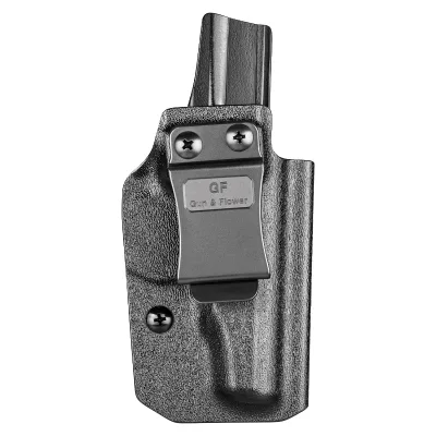 Gun&Flower Fast Draw Kydex Holster with Metal Belt Clip for Training