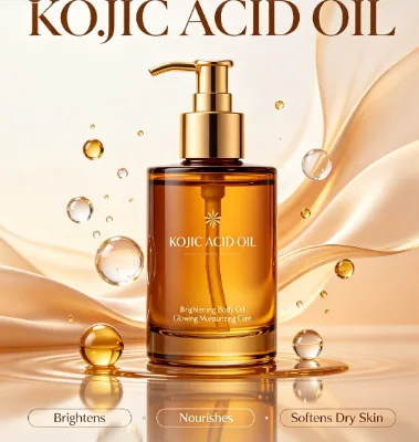 Wholesale Skin Care Oil Body Massage Remove Dark Spots Lightening Kojic Acid Oil Skin Whitening Moisturizing Oil