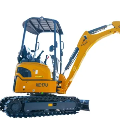 1.795 Ton 11.8 kw / 2300 Rpm TinyPower XE17U(G401) Crawler Excavator
