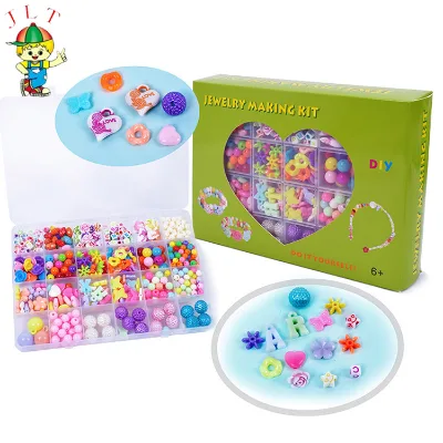 Diy Hot Sales Acrylic Beads Educational Toys Ironing Fuse Beads Color Acrylic Beads for Making Jewelry