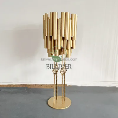 Cheap Golden Metal Flower Stand Metal Plant Stand Shelf Flower Pot Holder