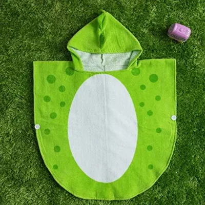 Super Soft 100% Terry Cotton Bath Towel Keep Dry and Warm Beach Towel 3D Cartoon Bath Towel With Hood