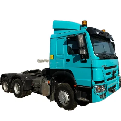 Sinotruk 6*4 Tractor Trucks Diesel Fuel Heavy Truck Automatic Transmission Left Steering LHD Driving Made China Low Prices Sale