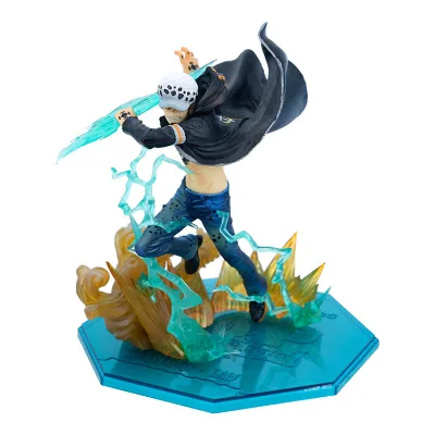 One Pieces Trafalgar Law Action Figure Law Gamma Knife Fight Anime Figures Collection Model Dolls Toy Gift
