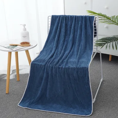 New Eco-friendly Microfiber Fluffy Bath Towel 300 Gsm Wholesale Custom Bath Towel Multicolor Wholesale Bath Towels