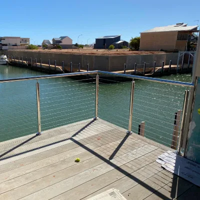 Stainless Steel Wire Cable Railing Sea Rustproof Adjustable for Villa Stair Deck Balcony Modern Design 5 Year Warranty