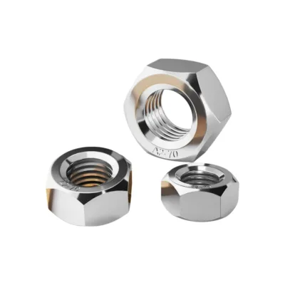Wholesale Stainless Steel Hex Nut ASME ANSI B18.2.2 UNC UNF 1/4 5/16 3/8 1/2 Inch 304 OEM ODM