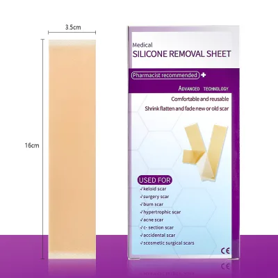 Factory Skin Color Waterproof Medical Grade Adhesive Breathable Silicone Scar Removal Patch for Scar Therapy