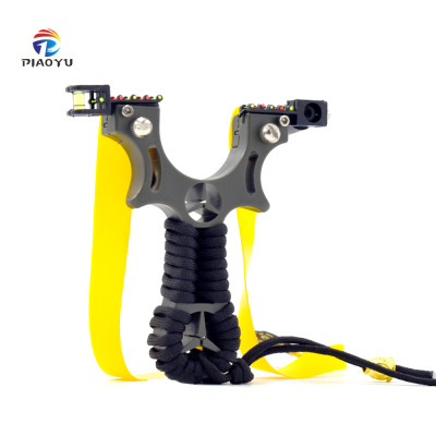 Piao Yu Resin Laser Slingshot Hunting Outdoor Shooting Activities Professional Slingshot Other Shooting Products