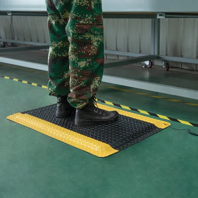 Classic Machine Made ESD Waterproof Rubber & Nitrile Ergonomic Industrial Anti-Fatigue Anti-Slip Custom Size Standing Floor Mats