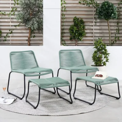 Cheapest Factory Price Outdoor Furniture Sets Outdoor Garden Chairs and Stools