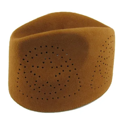 Unisex 100% Wool Felt Saudi Arabia Cap for Outdoor Adults