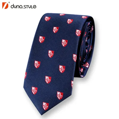 Custom Personalized Silk Logo Printing Jacquard Embroidery Cheap Men Corporate Necktie Manufacturer Factory Promotion Neck Tie