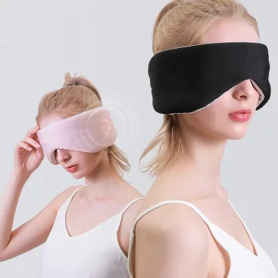 Hot Selling Blackout and Noise-Cancelling Eye Mask Warm and Cool Double Sense Eye Mask Eye Sleeping Cover