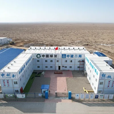 Prefabricated Houses EPC 900MW Photovoltaic Camp Modular Buildings for Construction Site Accommodation