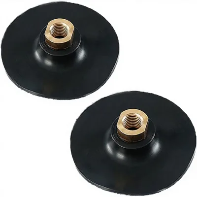 Hook and Loop Backer Pads 4-Inch Grinder Tool for Polishing 4" Arbor 5/8" 11 Flexible