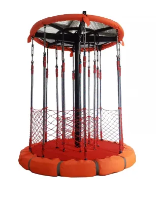 New Type 4-Person Pillar Suspension Cage