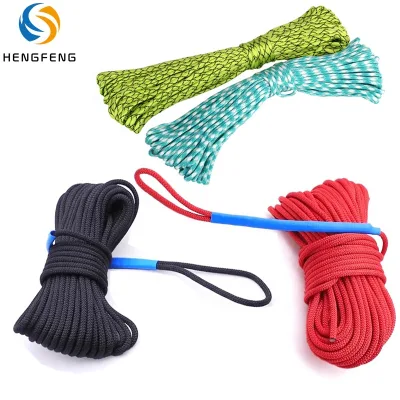 Custom 1mm-20mm Braid Color Nylon Rope Cord String Cords Braided 550 350 Paracord
