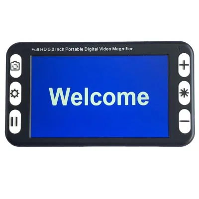 HCP-05E Video magnifier electronic video magnifier 5-inch dual lens 4-32 times recording storage playback
