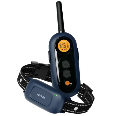 Ultrasonic Dog Repeller LED Light Ultrasonic Anti Bark Collar Dog Barking Control Collar
