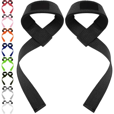 Neoprene Weight Lifting Straps with Padding Lifting Wrist Wraps for Deadlift Powerlifting for Weightlifting Gym Men