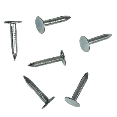 Steel Concrete Common Nail Spiral Smooth Shank Zinc Plated Grade 4.8 & 6.8 Roofing Felt Clout Nails for Metal Building