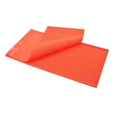 2PCS Sheets Beeswax Foundation Press Mold 44*22.5cm, Beekeeping Silicone Flexible Bee Hive for Make Wax Foundation Sheets,