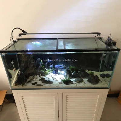 Custom Decoration Fish tank Aquarium with Silding Lids