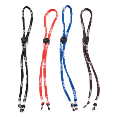 Wholesale Adjustable Outdoor Running Sunglasses with Anti-Loss Hanging Neck Rope Sports Glasses Accessories Anti-Drop Glasses
