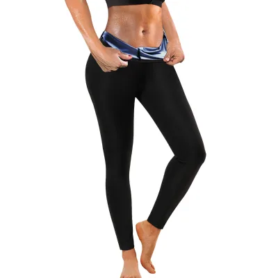 Women's Sports Sweat Yoga Pants Sauna Body Hugging Sweatpants Fitness Shapewear