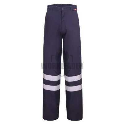 Factory Customized Mens Safety Protective Flame Retardant Work Pants with Reflective Tape