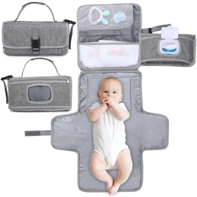 Outdoor Foldable Diaper Pad Travel Portable Newborn, Portable Diaper Changing Pad, Baby Diapers Changing Water Proof Pad