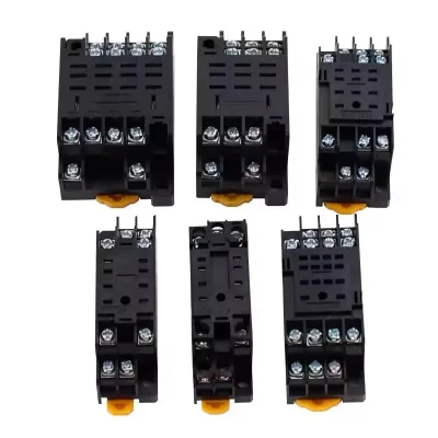 8pin 11pin 14pin PYF/PTF 14A relay base PYF08A MY2NJ MY3NJ MY4NJ LY2NJ LY3NJ LY4NJ small intermediate relay HH52P/HH64P