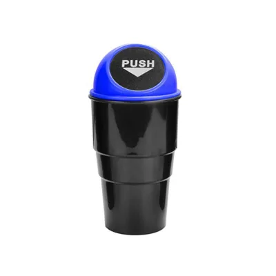 Car Trash Can with Lid,Portable Vehicle Auto Car Garbage Can,Diamond Design Mini Garbage Bin for Automotive Car